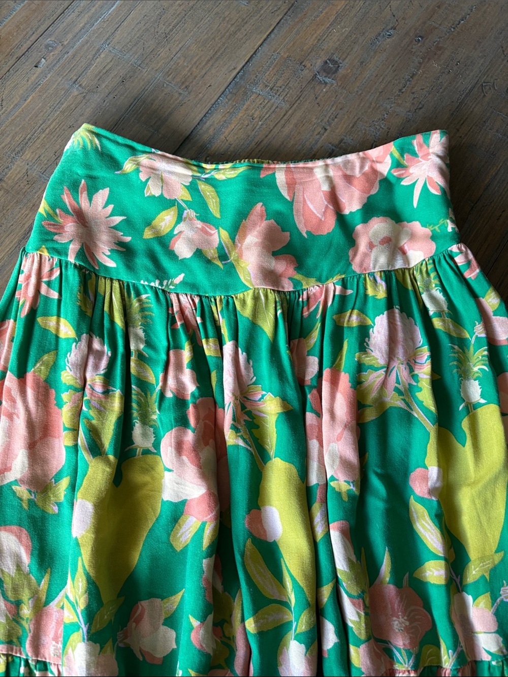 Natural Life size S Hanna floral maxi skirt with Old Navy S top - Picture 5 of 16